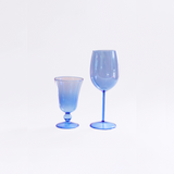 Blue Glassware