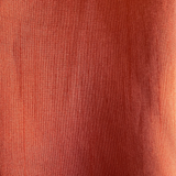 Burnt Orange Faux Dupioni Silk Linen