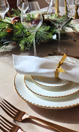 Forged Rose Gold Flatware
