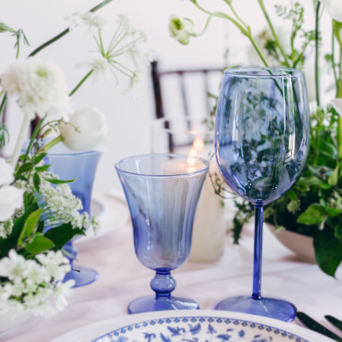 Blue Glassware Rentals Portsmouth
