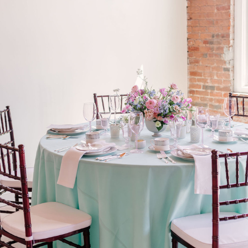 Marcella Silver Dinnerware Rentals Portsmouth