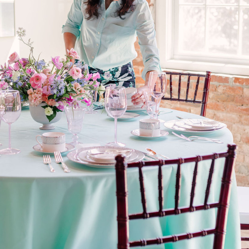 Marcella Silver Dinnerware Rentals Providence