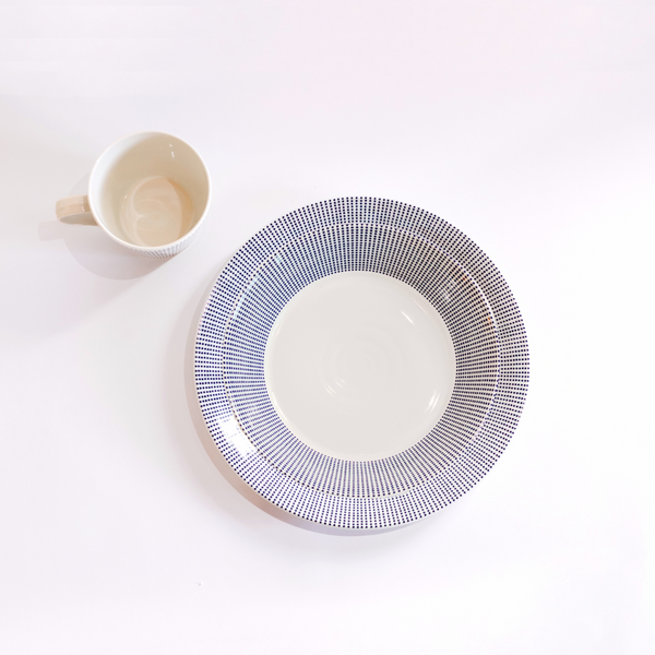 Blue Dot Dinnerware