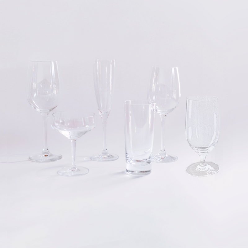 Signature Rentals Glassware Deluxe Glassware – Sparrow Lane Event Rentals