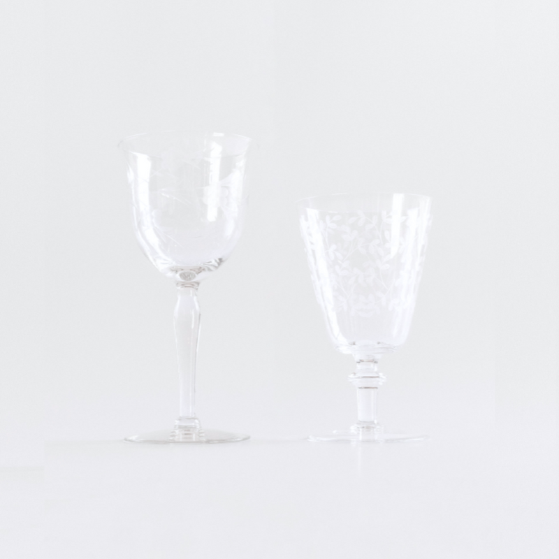 Etched Glassware