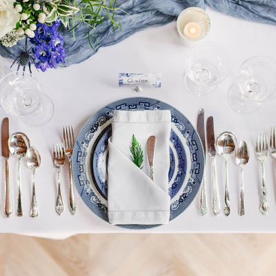 Blue Willow Dinnerware – Sparrow Lane Event Rentals