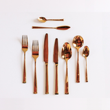 Forged Gold Flatware