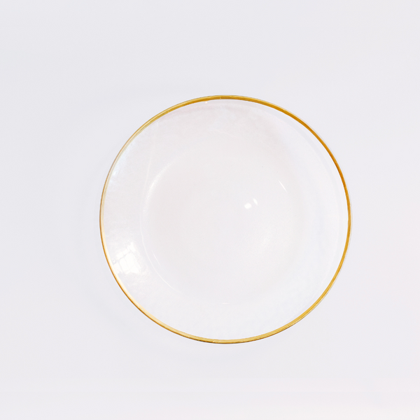 Gold Rimmed Charger