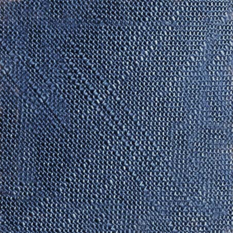 Indigo Textured Blend Linen