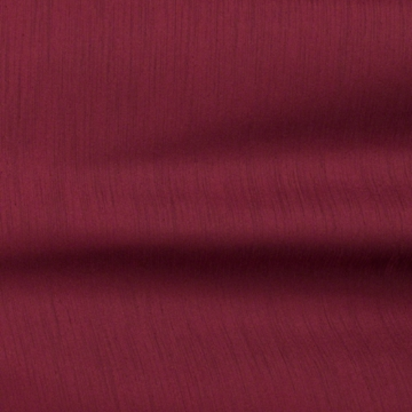 Merlot Faux Dupioni Silk Linen