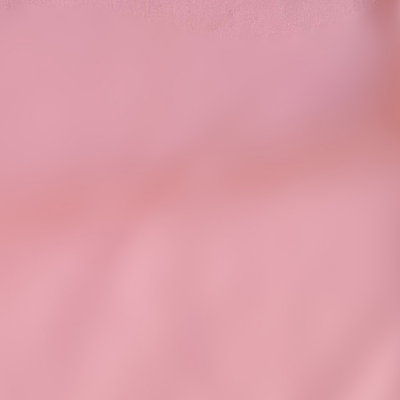 Pink Cotton Blend Linen