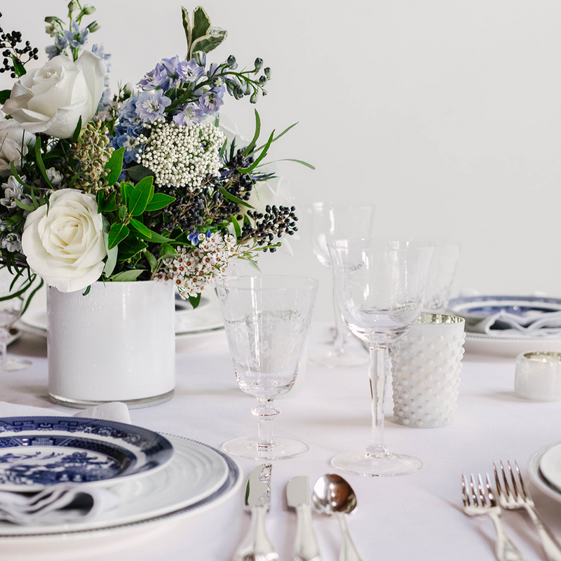 wedding glassware rentals brookline