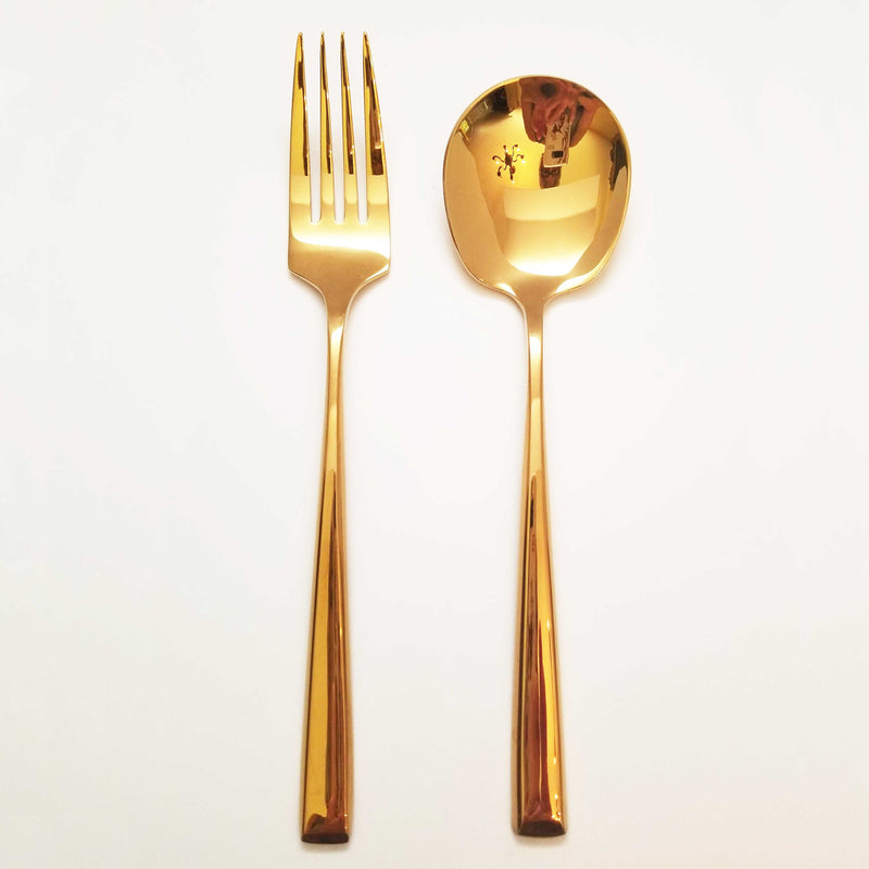 Forged Gold Flatware