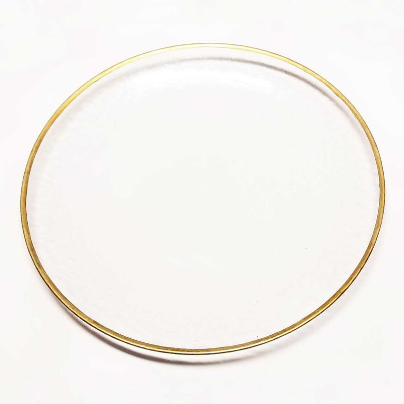 Gold Rimmed Charger